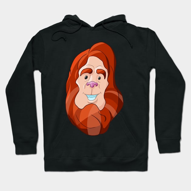 Lion smile Hoodie by AshmuneinStork